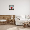 Stupell Industries Ski Patrol Rustic Cabin Sign, 18" x 18" - 2 of 4