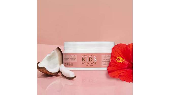 SheaMoisture Coconut &#38; Hibiscus Kids&#39; Curling Hair Butter Cream - 6oz, 2 of 14, play video