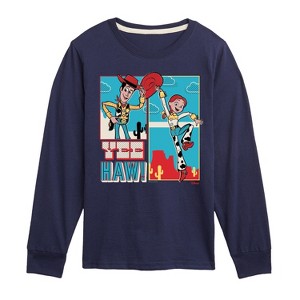 Boys' - Toy Story 4 - Woody And Jessie Long Sleeve Graphic T-Shirt - 1 of 4