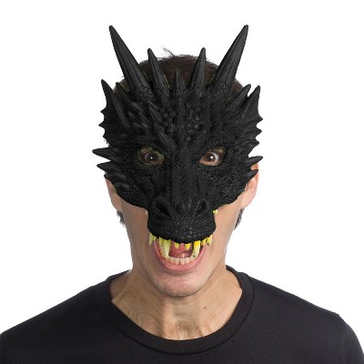 HMS Fantasy Dragon Adult Costume Latex Half Mask