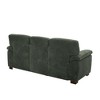 SKRAN 3 Seater Corduroy Sofa, Thick Foam-Padded Cushion Sofa, Mid-Century Modern Sofas With Armrests & Backrest For Living Room - 3 of 4