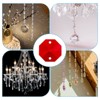 Unique Bargains Hanging Ornament DIY Craft Prisms 2 Holes Octagon Suncatchers 0.55" 100 Pcs - 4 of 4