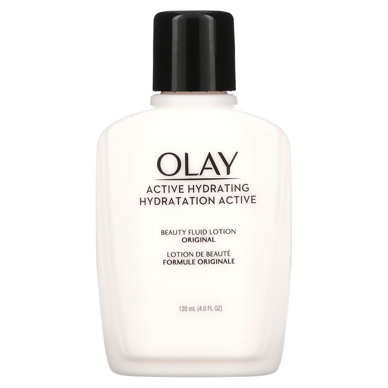 Olay Active Hydrating, Beauty Fluid Lotion, Original, 4 fl oz (120 ml), 1 of 4