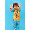 SPACE JAM Looney Tunes Buggs Bunny Tasmanian Devil Pajama Shirt and Pants Sleep Set Little Kid - 4 of 4