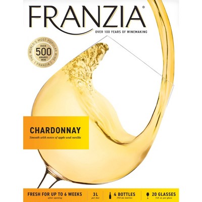 Franzia Chardonnay White Wine - 3L Box