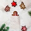 Juvale 100 Pack White Paper Treat Bags, Party Favor Bags for Birthday & Wedding Cookie, Goodie & Gifts, Rose Gold Foil Dots 5 X 7.5 in - 4 of 4