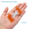 Unique Bargains Handmade Flexible Durable Artificial Flower Stamen 3mm 750 Pcs - 3 of 4