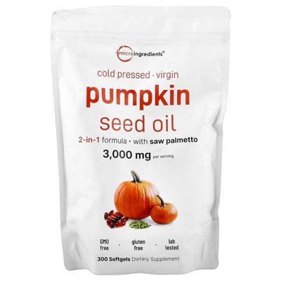 Micro Ingredients Pumpkin Seed Oil, 300 Softgels