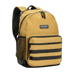 Wrangler Backpack for Men and Women, Water Resistant Casual Daypack for Travel, Work School, Laptop Backpack with Notebook Sleeve - 1 of 4