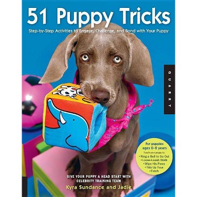 51 Puppy Tricks - (Dog Tricks and Training) by  Kyra Sundance (Paperback)