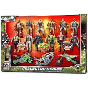 Lanard The Corps! Collector Series - 12 Pack Action Figures, 3+ - 1 of 4
