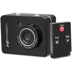 Pyle Hi-Speed HD 1080P Action Camera – 12.0 MP, 2.4'' Touch Screen, Waterproof, 4X Digital Zoom, Black - 1 of 4