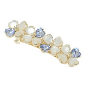 Unique Bargains Women's Floral Hairpins Hair Barrettes 1 Pc - 1 of 4