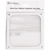 SilverStone Technology   White Plastic Ultra Fine Fan Filter with Magnet for 140mm Case Fan air vent - 3 of 3