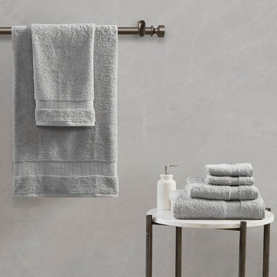 100% Cotton Solid Color Luxury Bath Towel Set, Heavyweight Ultra Soft Touch Durable Bath Towel