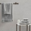Vynxaria Gray 6 Piece Egyptian Cotton Towel Set - 2 of 4