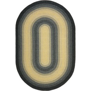 Braided BRD311  Machine Washable UV Resistant Stain Resistant Non-Shedding Hand Woven Indoor/Outdoor Rugs - Safavieh - 1 of 4