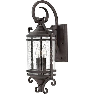 Hinkley Casa 21 1/2" High Olde Black Traditional Outdoor Wall Light - 1 of 1