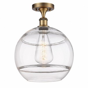 Rochester - 1 Light Semi-Flush Mount In Industrial Style-14.63 Inches Tall and 12 Inches Wide - 1 of 1