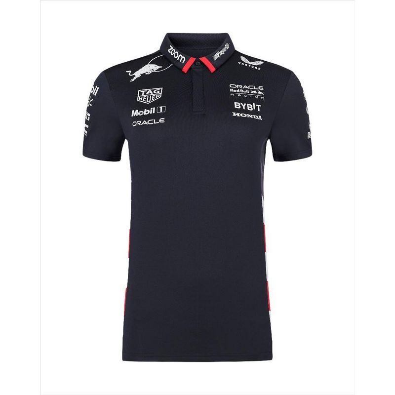 Red Bull Racing F1 Women's 2024 Special Edition America Race Team Polo Shirt, 1 of 8