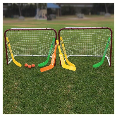 EZ Goal Folding Metal Double Mini Goal - 30 In. x 23 In.