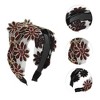 Unique Bargains Women's Fashion Wide-side Headband 6.3"x4.92" 1 Pc - 3 of 4