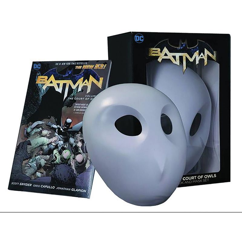 Batman: The Court of Owls Mask and Book Set - by  Scott Snyder (Mixed Media Product), 1 of 2