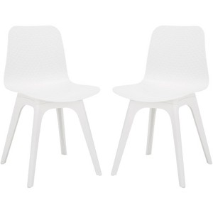 Damiano Molded Plastic Dining Chair (Set of 2) - SFV6901 - Safavieh Couture - 1 of 4