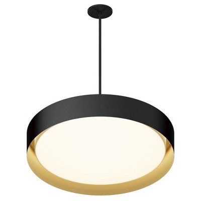 ET2 Lighting Echo 1 - Light Pendant in  Black/Gold