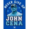 Boy's WWE John Cena Never Give Up Blue Logo T-Shirt - 2 of 4