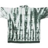LA LEELA Men's Button Down Hawaiian Shirt Stylish Beach Short Sleeves Aloha Party Casual Tops Summer Funky Holidays Shirts 3XL Ebony, Tie Dye - 2 of 3