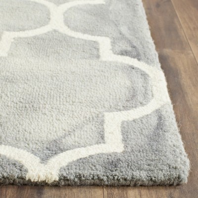 Ivory Elegance Hand-Tufted Wool Rectangular Accent Rug