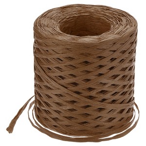 Unique Bargains Decorative Raffia Paper Craft Ribbon for Christmas Wrapping DIY - 1 of 4