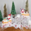 Northlight 7.25" White Snowflake Christmas Tabletop Decoration - 3 of 4