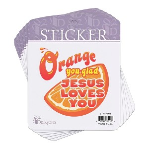 Dicksons Adhesive Sticker Decal for Journaling, Scrapbooking, and Accessory Personalization 3.75 x 4.75 Vinyl Tropical Footprint - PACK of 6 - 1 of 1