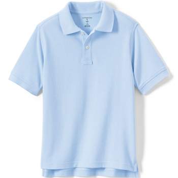 Lands' End School Uniform Kids Short Sleeve Mesh Polo Shirt