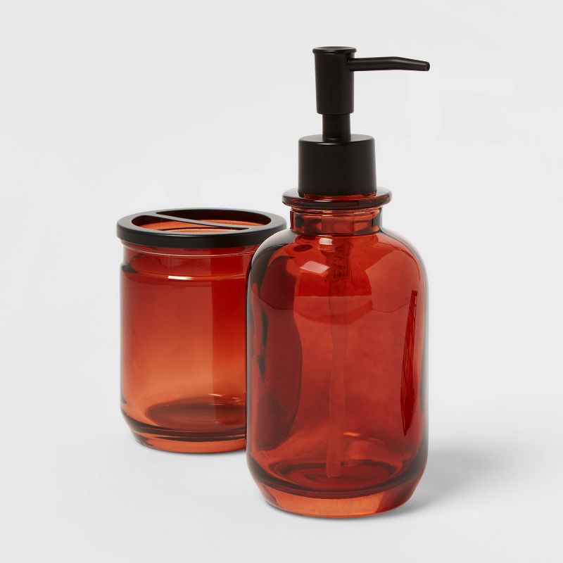 Apothecary Toothbrush Holder Amber - Threshold&#8482;, 4 of 11