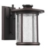 Chloe Lighting Cole Transitional Led Rubbed Bronze Outdoor Wall Sconce 13" Height - 2 of 3
