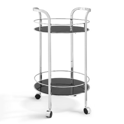 Girard Cart Chrome Silver - Powell Company