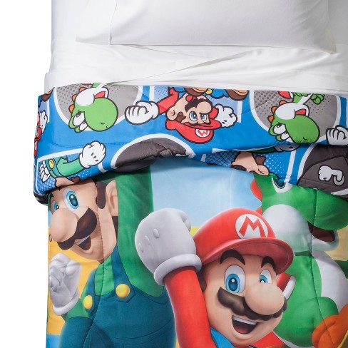 Nintendo Mario Twin Comforter Target