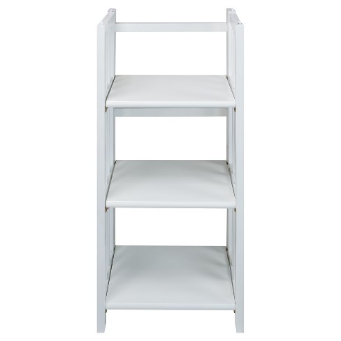 38 3 Shelf Folding Bookcase White Flora Home Target