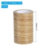 Unique Bargains Self-Adhesive Realistic Patch Wood Grain Repair Tape 2 Pcs - 2 of 4
