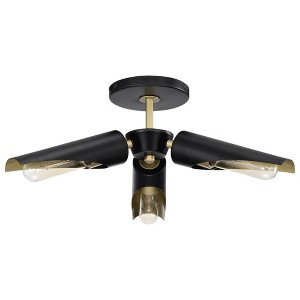 Nuvo Lighting Marc 3 - Light Pendant in  Matte Black - 1 of 4