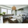 Savoy House Selby 5 - Light Pendant in  Burnished Brass/Rattan - 4 of 4