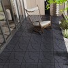 Dolonm Stone Style 12" Interlocking Deck Tiles, 44-Pack DIY Patio Floor Tiles for Poolside, Porch, Backyard - 2 of 4
