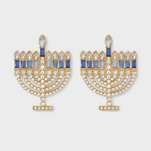 SUGARFIX by BaubleBar Light Me Up Earrings - Blue - 1 of 2