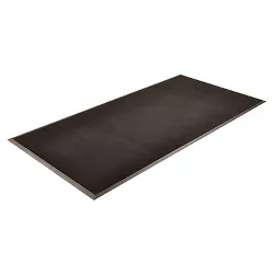 HomeTrax Rubber Brush Doormat - Black (32"x39")
