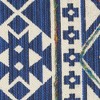 Nourison Canton Geometric Indoor Mat - Blue 2'3" x 3'9" - 3 of 4
