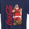 Women's - Coca-Cola - Vintage Santa With Presents Short Sleeve Graphic T-Shirt - 2 of 4