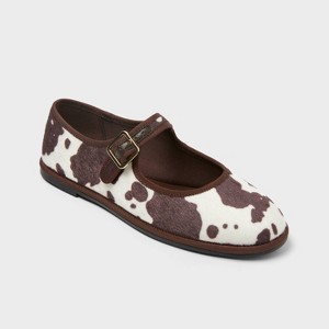 Women’s Halston Mary Jane Flats with Memory Foam Insole – Universal Thread™ Brown - 1 of 3